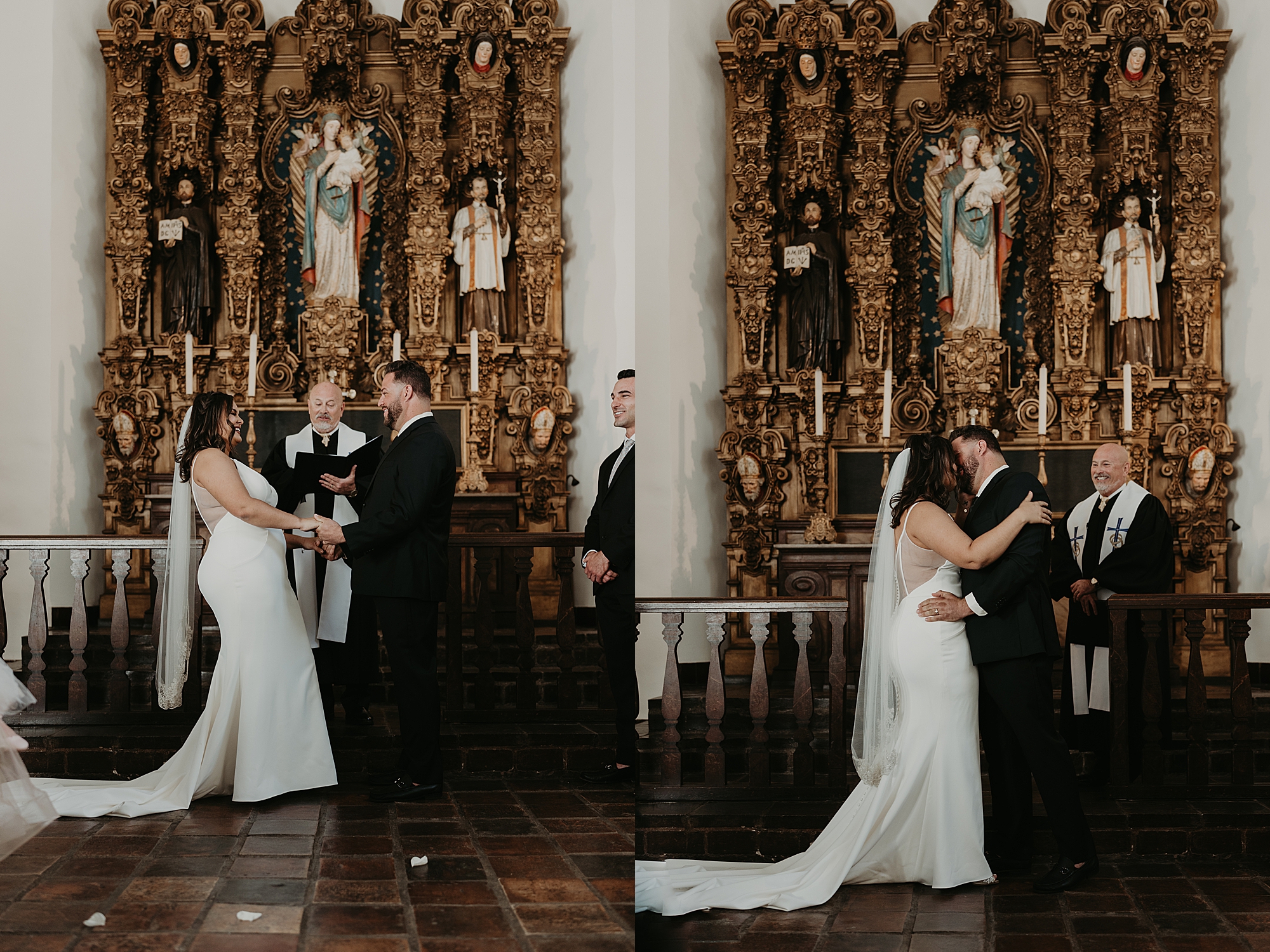 destination wedding in San Diego; St. Francis Chapel Balboa Park