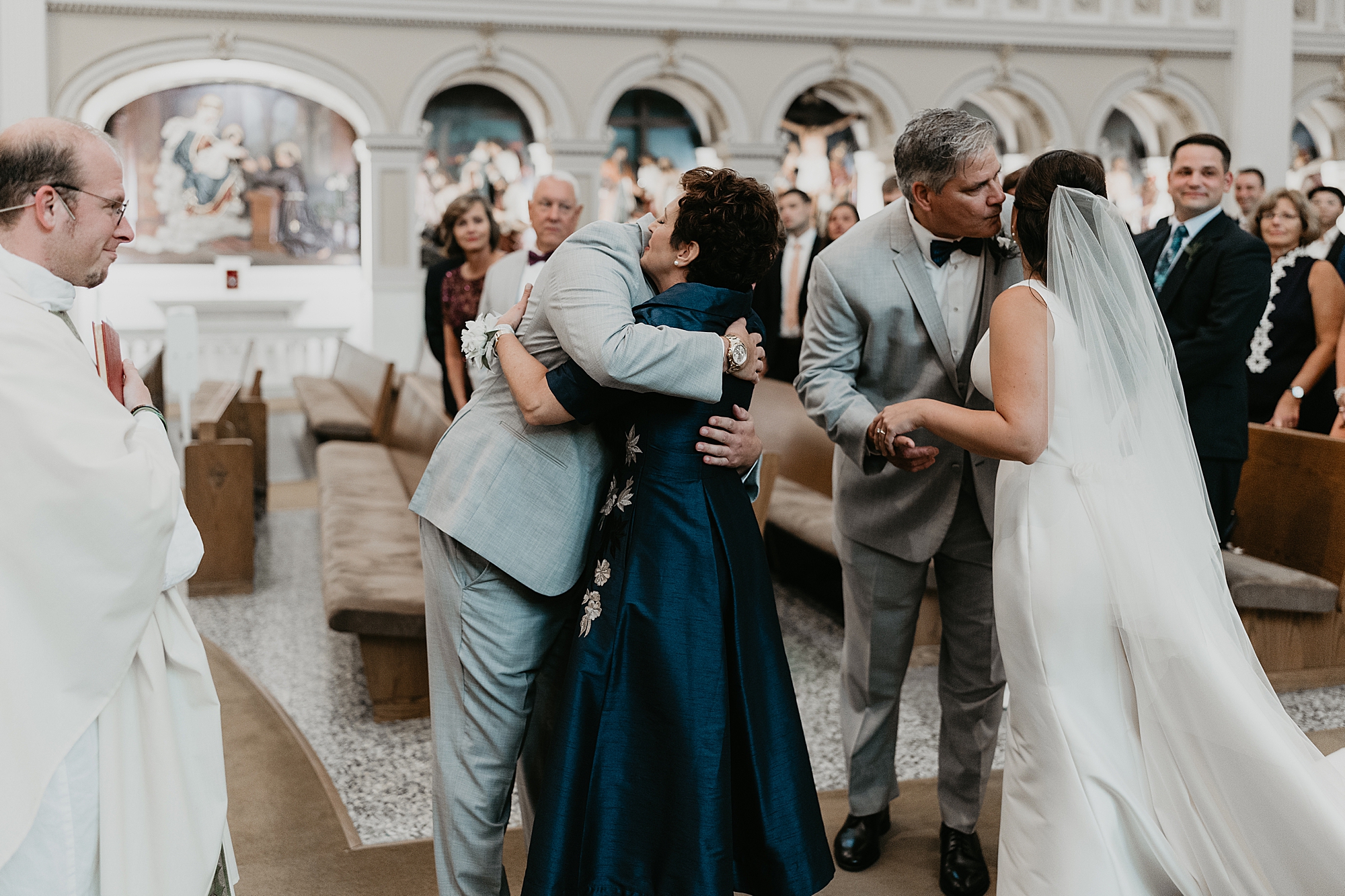 St. Patrick's Church Erie PA wedding ceremony