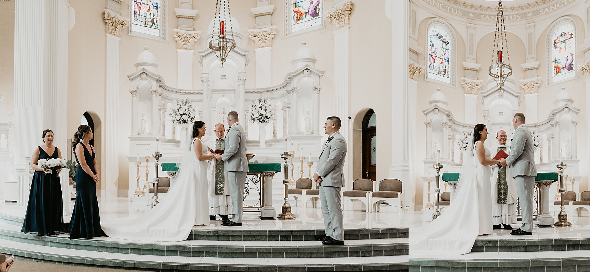 St. Patrick's Church Erie PA wedding ceremony