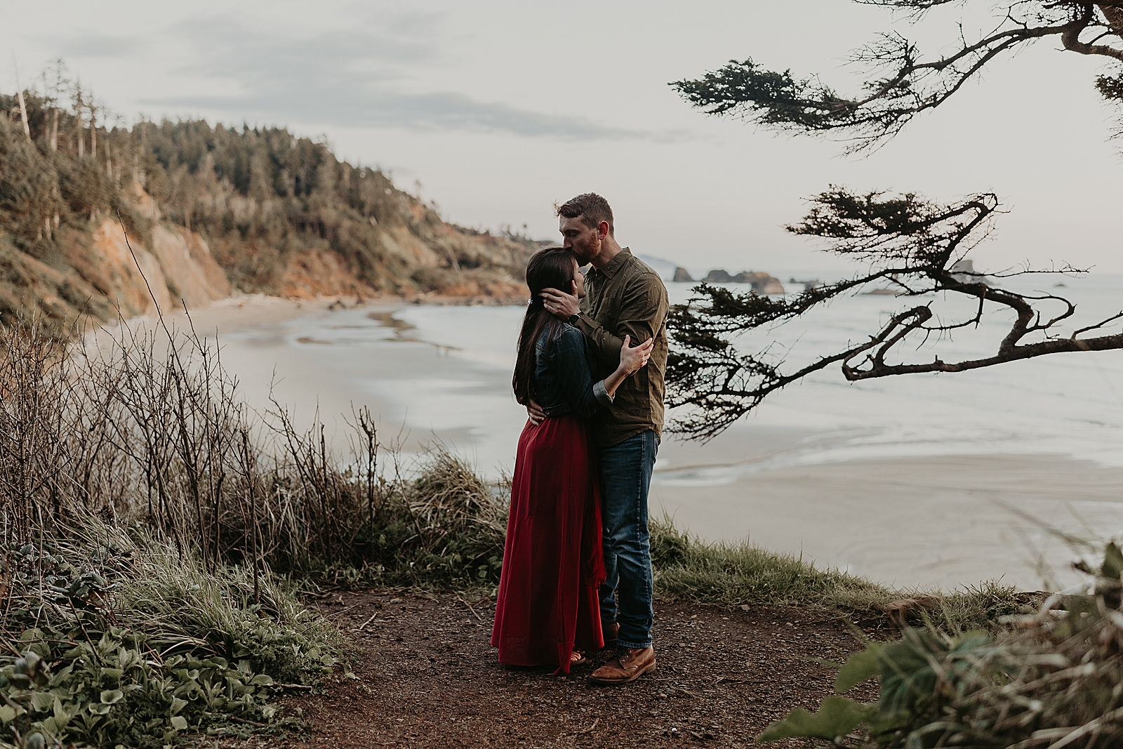 Tillamook Head engagement photos