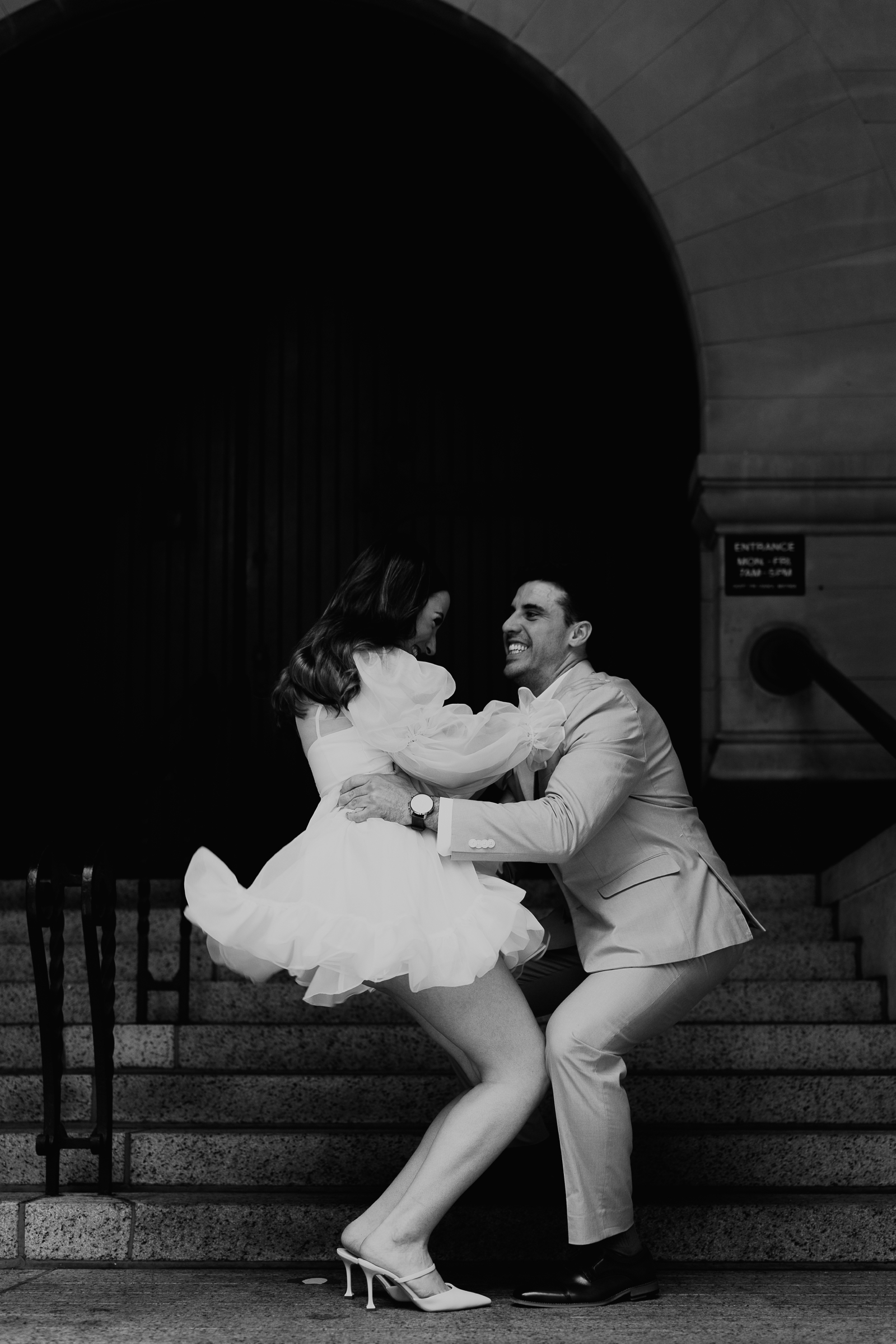 historic Allegheny Courthouse; Pittsburgh locations for engagement photos