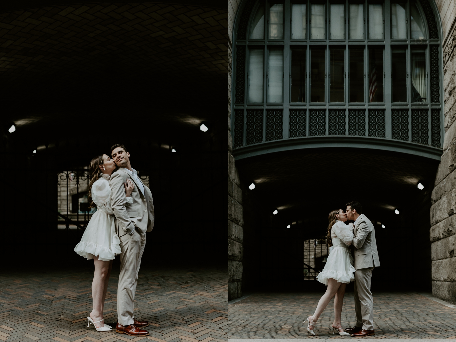 historic Allegheny Courthouse; Pittsburgh locations for engagement photos