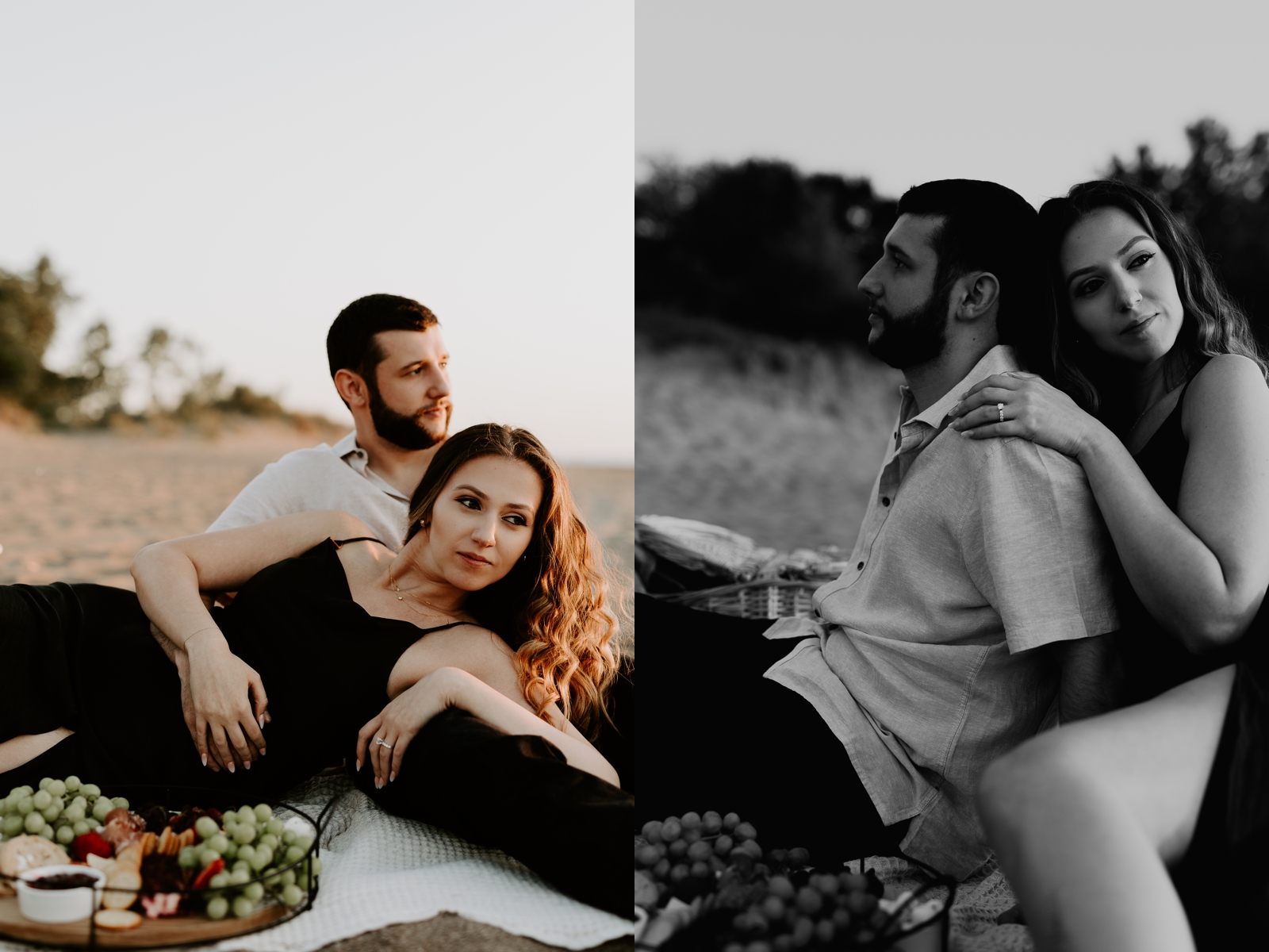 Erie Bluffs State Park; Lake Erie PA; engagement session by Jessee Allen Photography