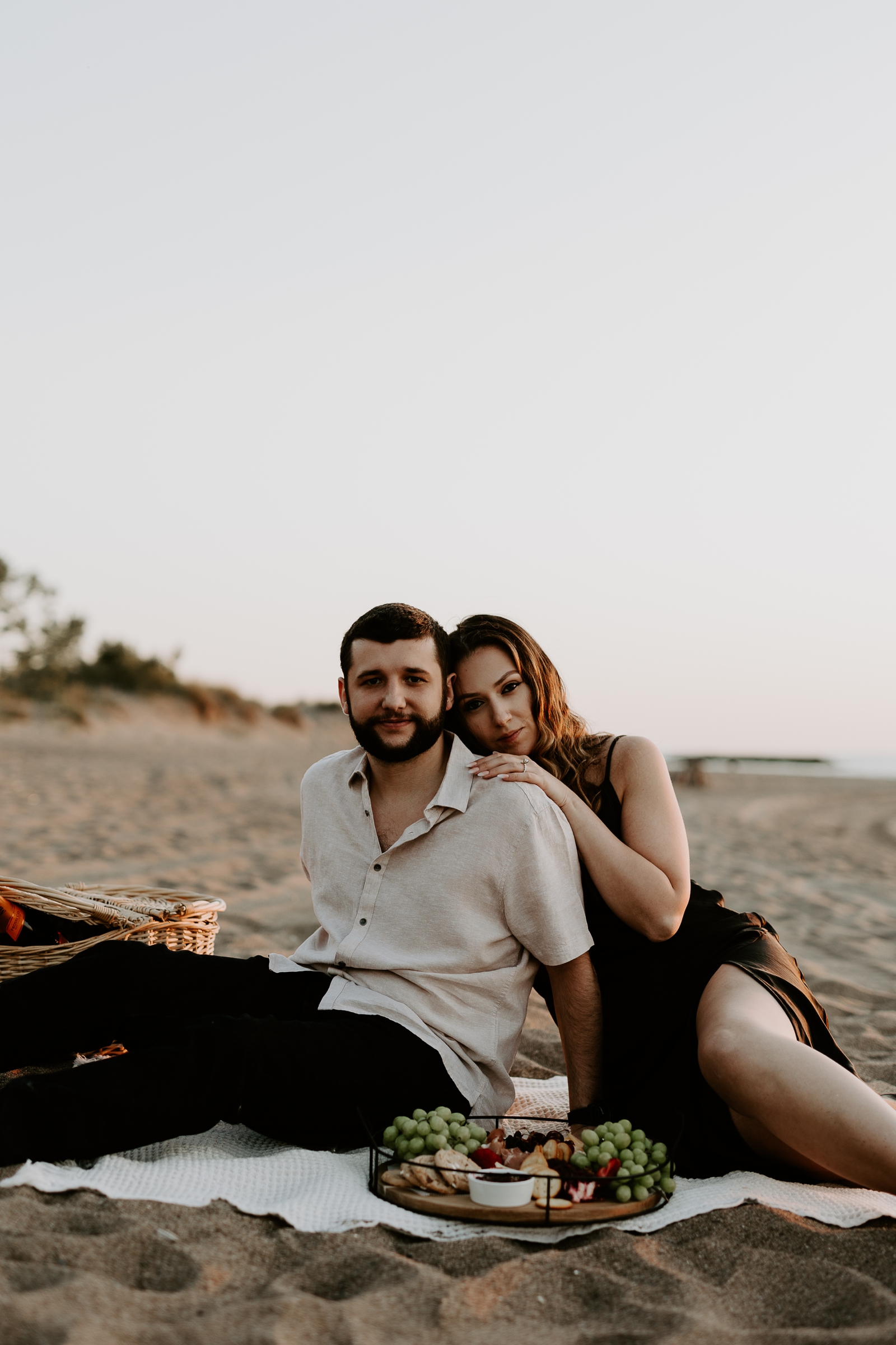 Erie Bluffs State Park; Lake Erie PA; engagement session by Jessee Allen Photography