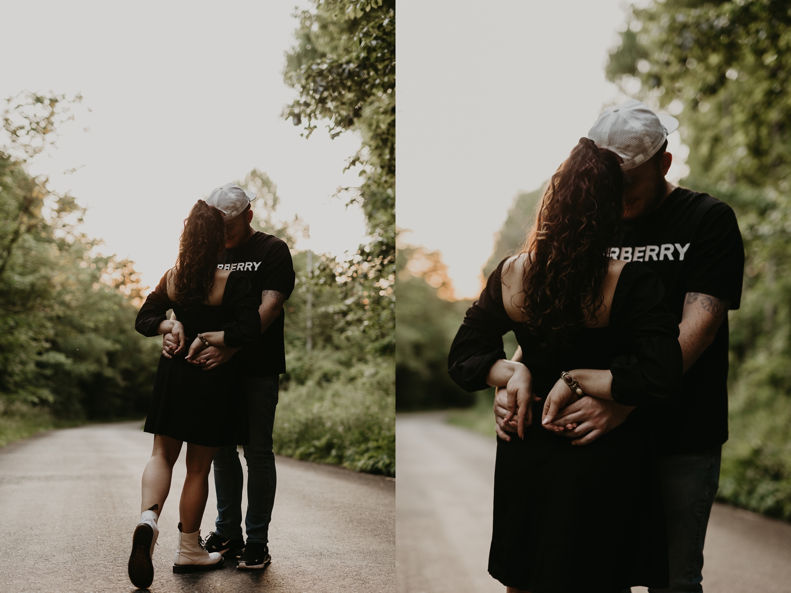 what to wear for adventure session; what to wearing for hiking engagement photos