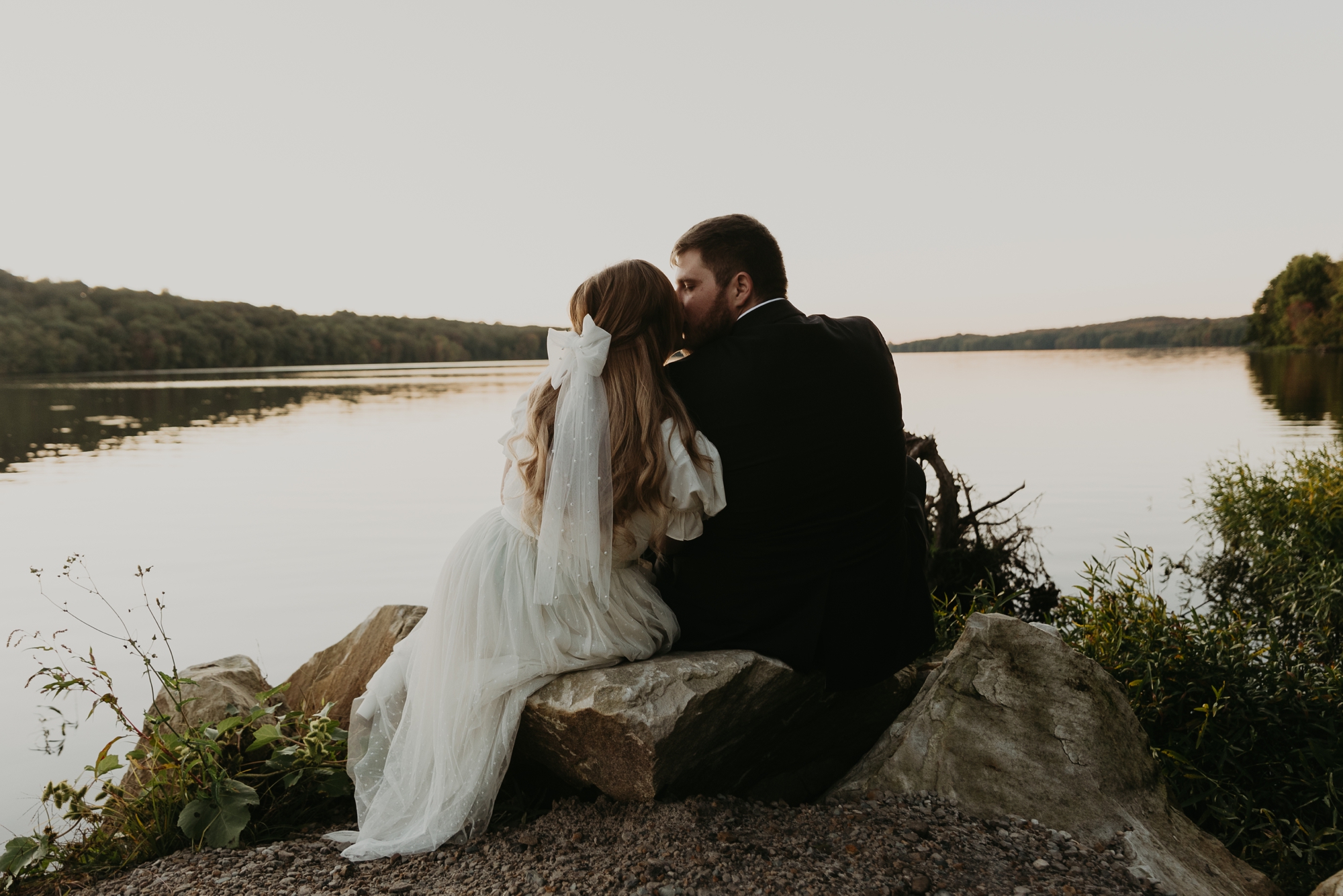 Lake Wilhelm engagement photos