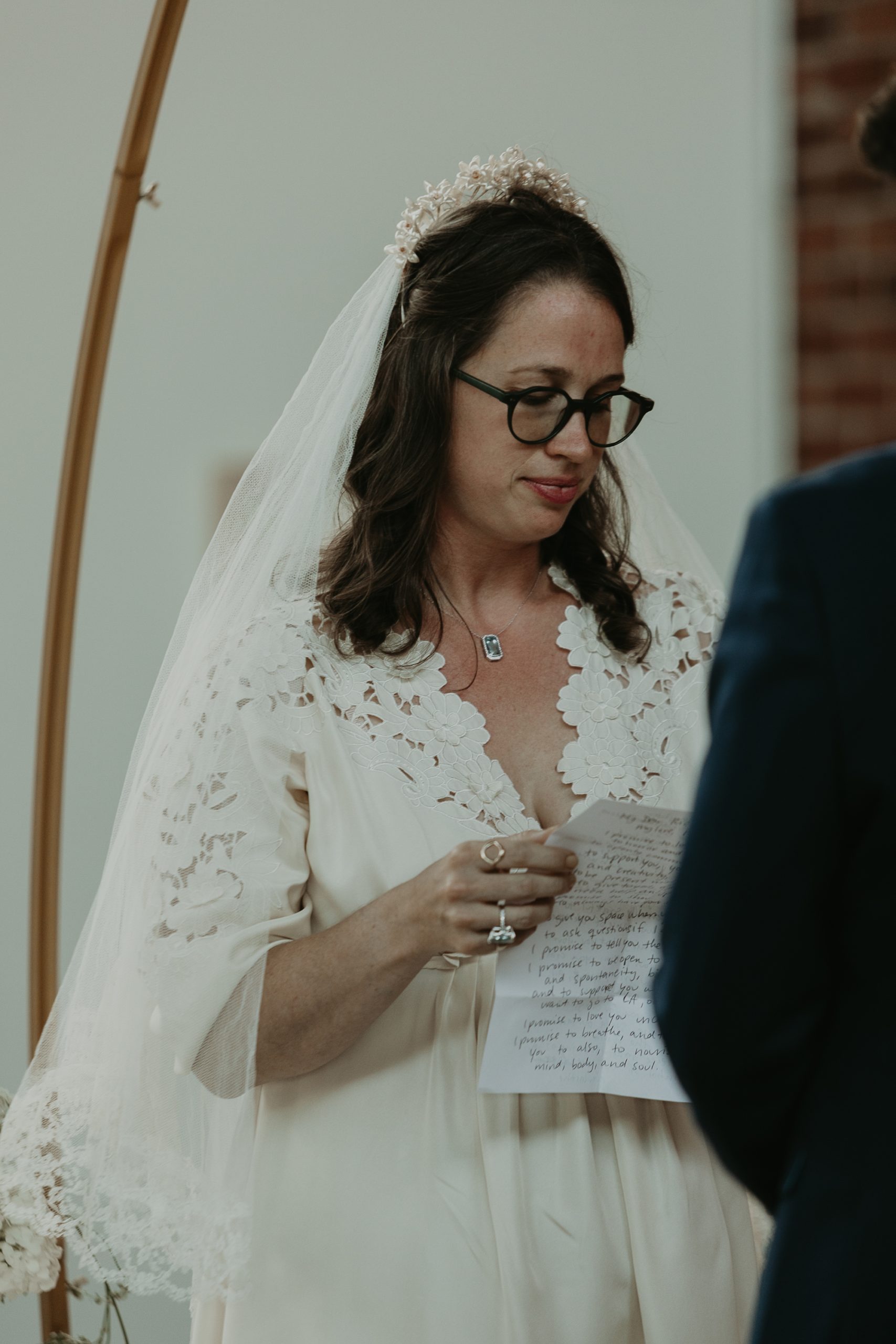 handwritten vows