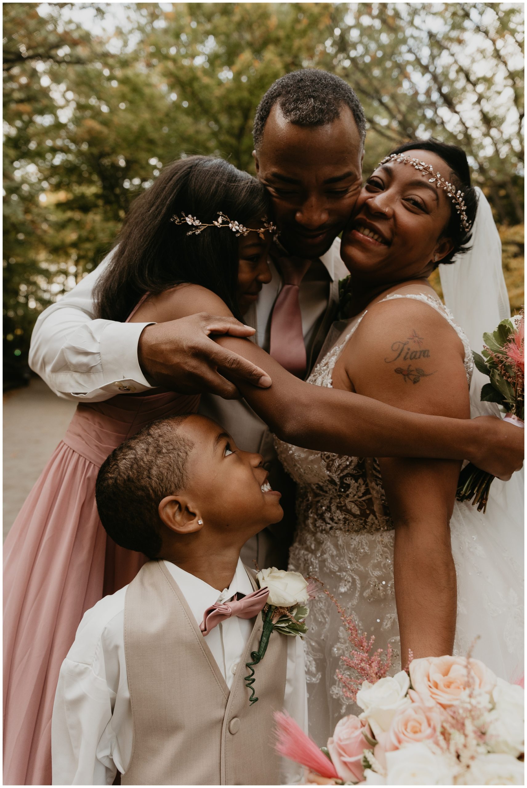 wedding portraits by Jessee Allen Photography; courthouse wedding