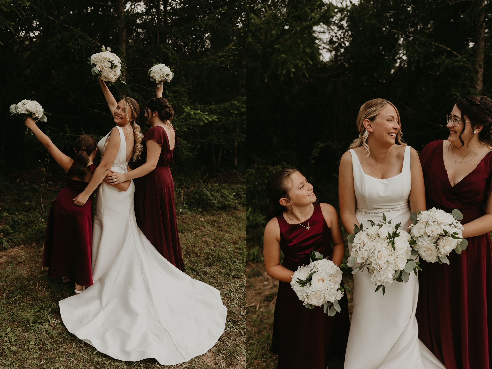 bridesmaids portraits