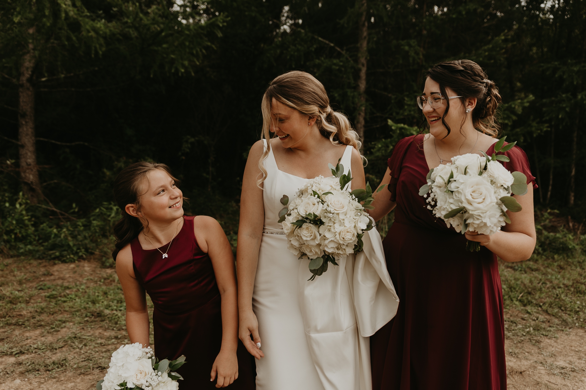 bridesmaids portraits