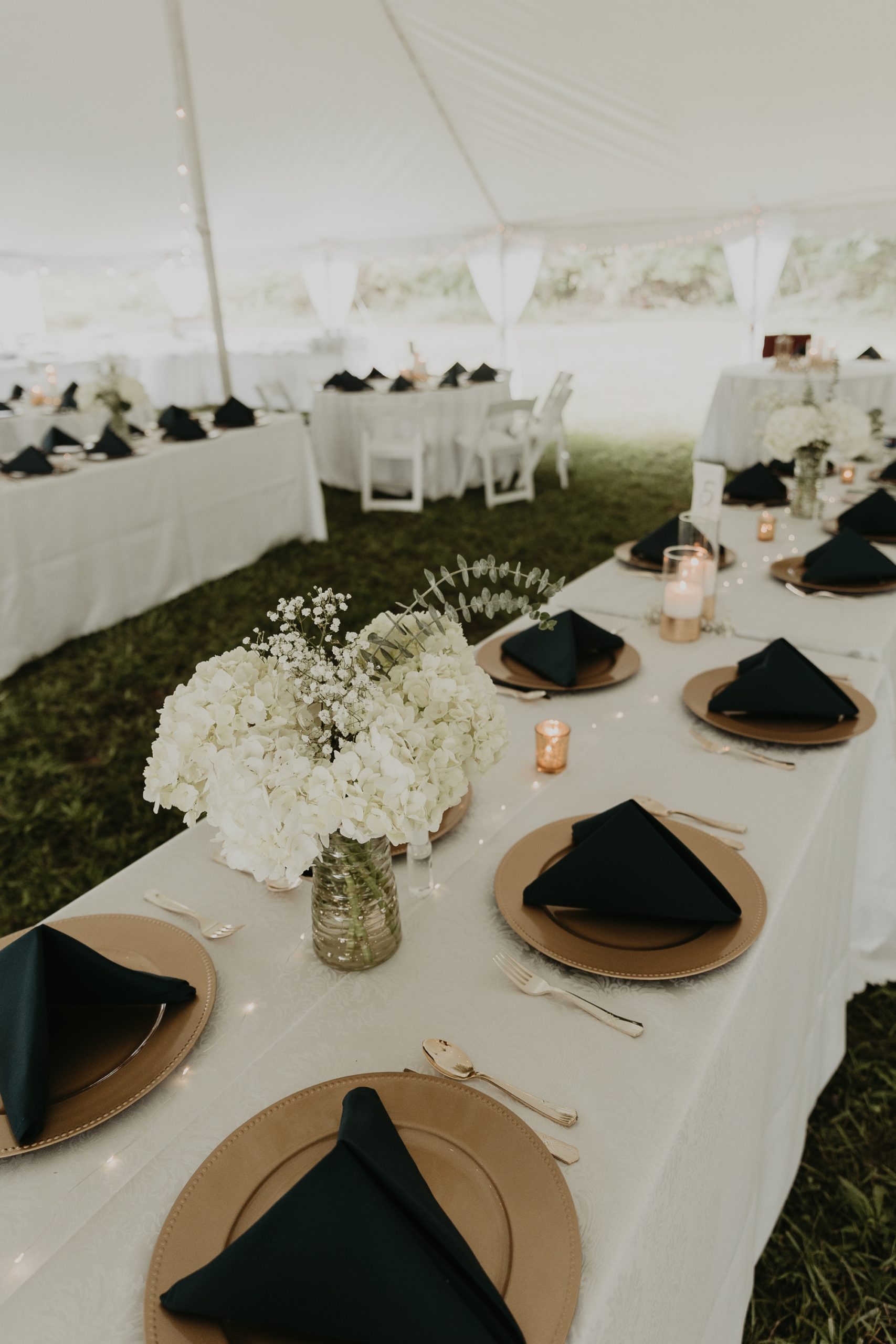 outdoor wedding reception; tented wedding reception; wedding design