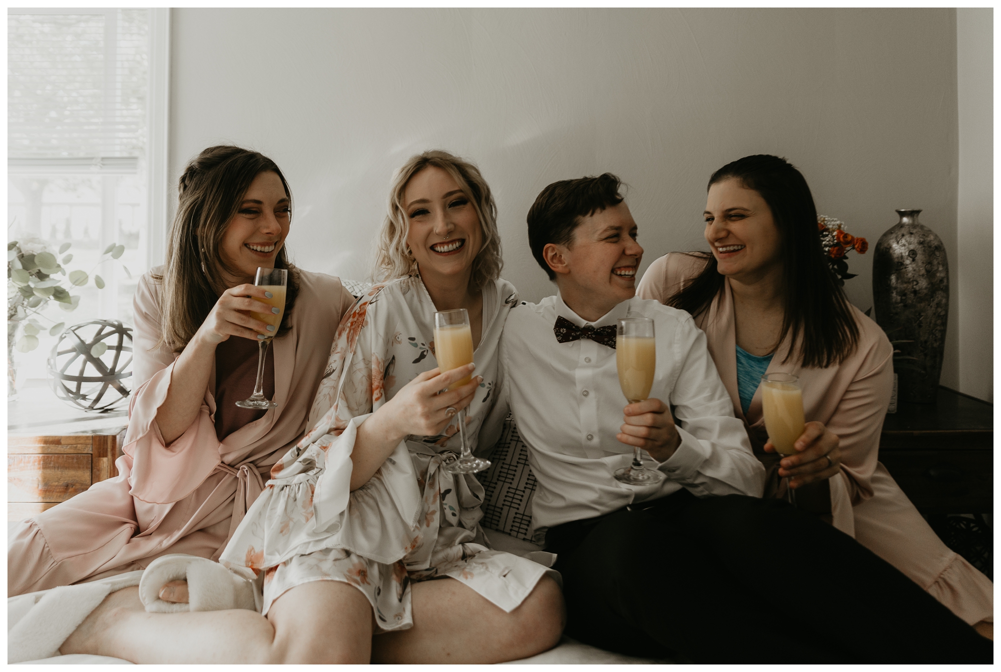 cute wedding party photos