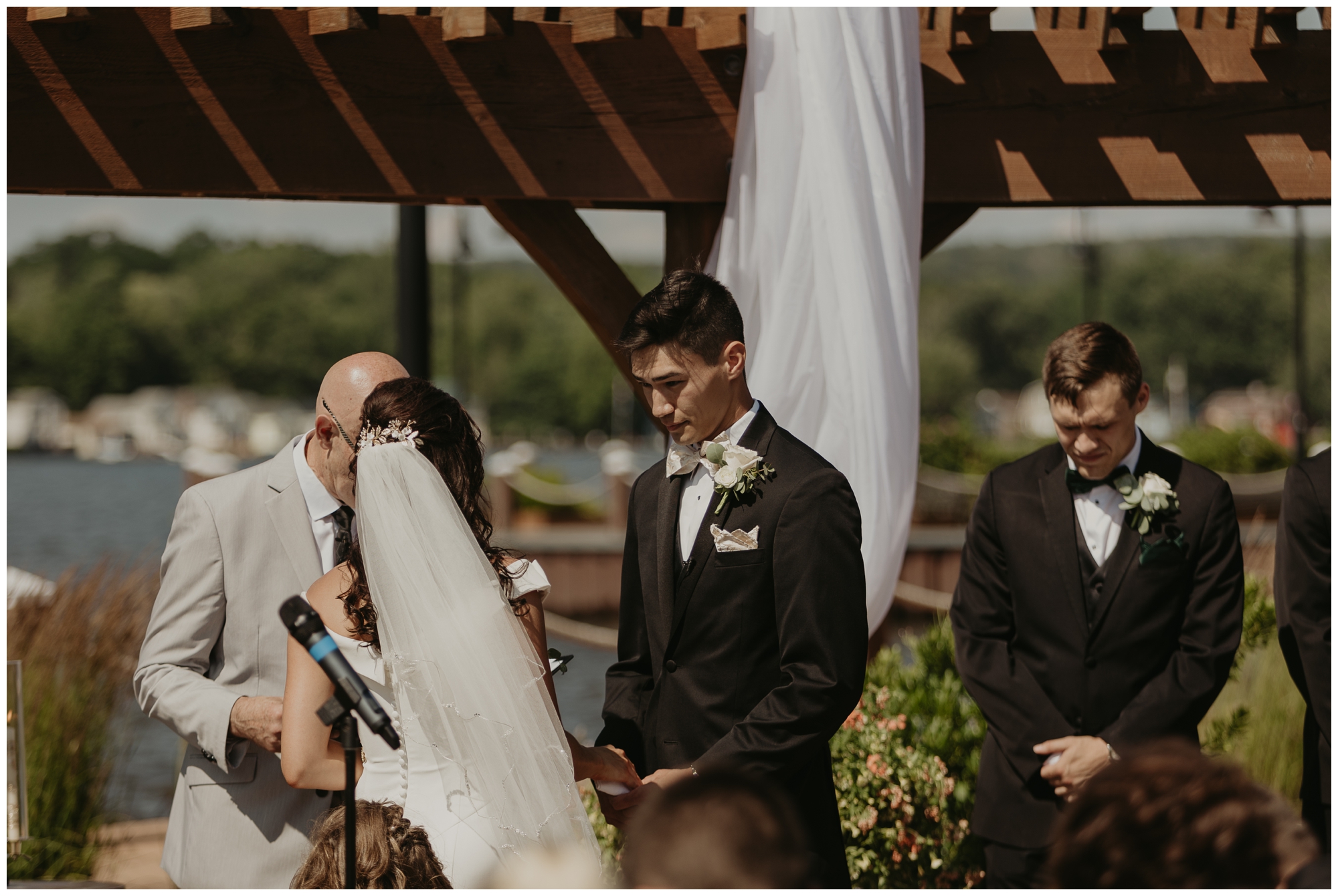 Lake Chautauqua Harbor Hotel wedding; Finger Lakes wedding photographer; Jessee Allen Photography