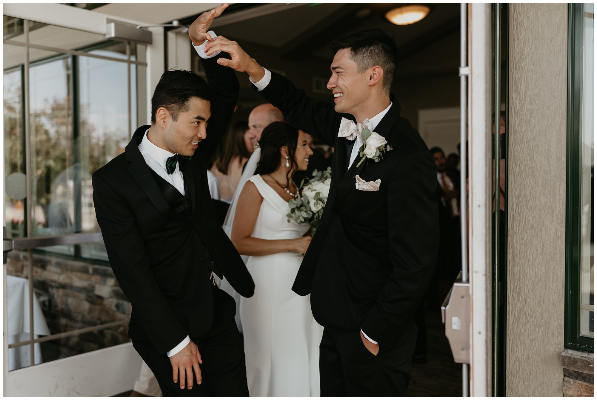 Lake Chautauqua Harbor Hotel wedding photographed by Jessee Allen Photography