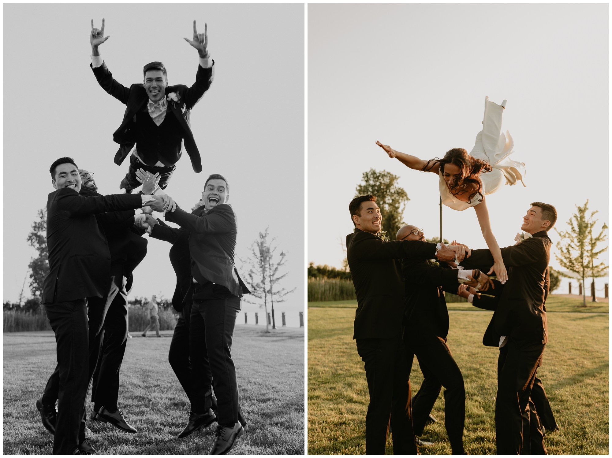 Lake Chautauqua Harbor Hotel wedding photographed by Jessee Allen Photography