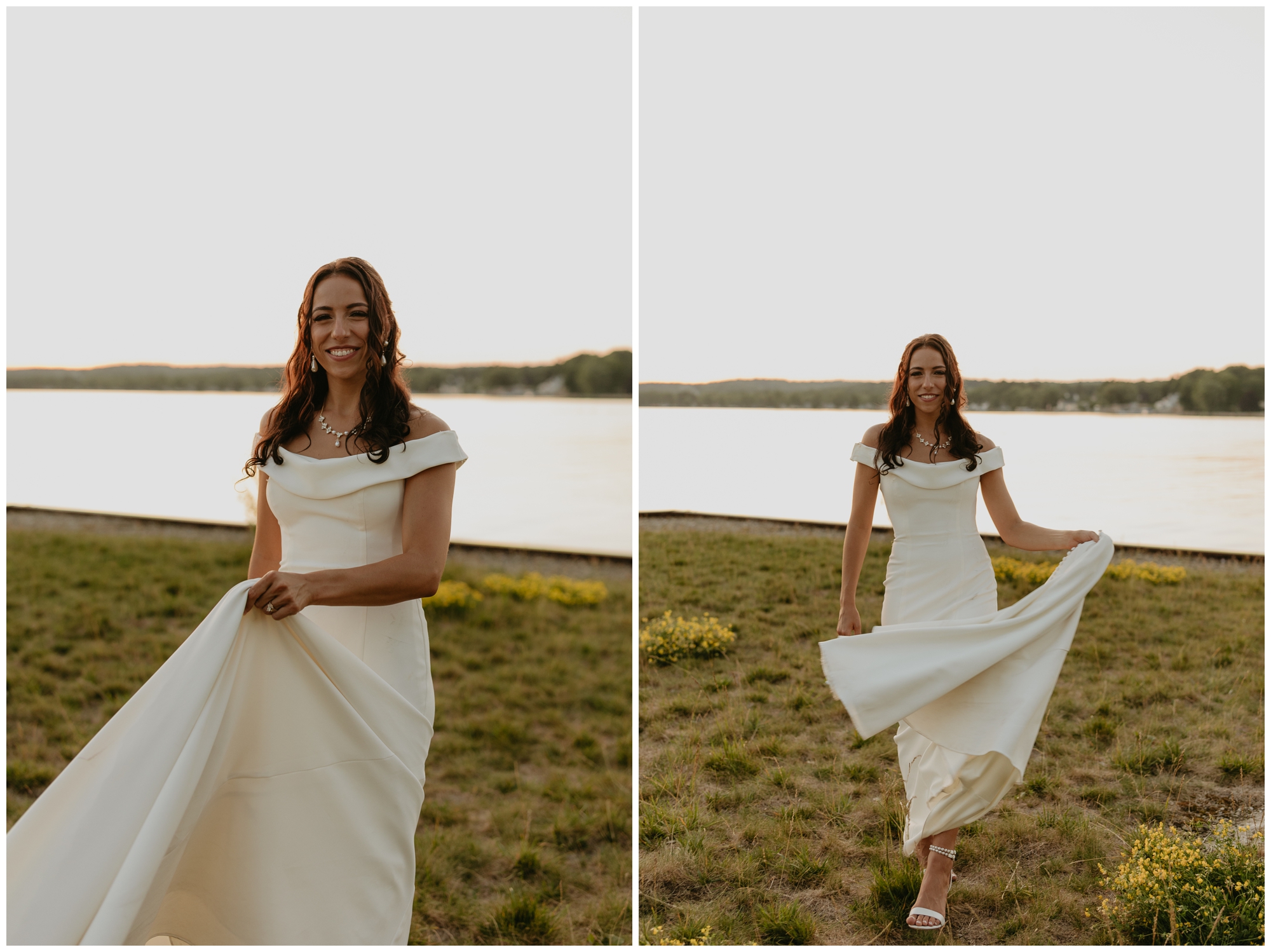 Finger Lakes wedding portraits; Pennsylvania wedding photographer