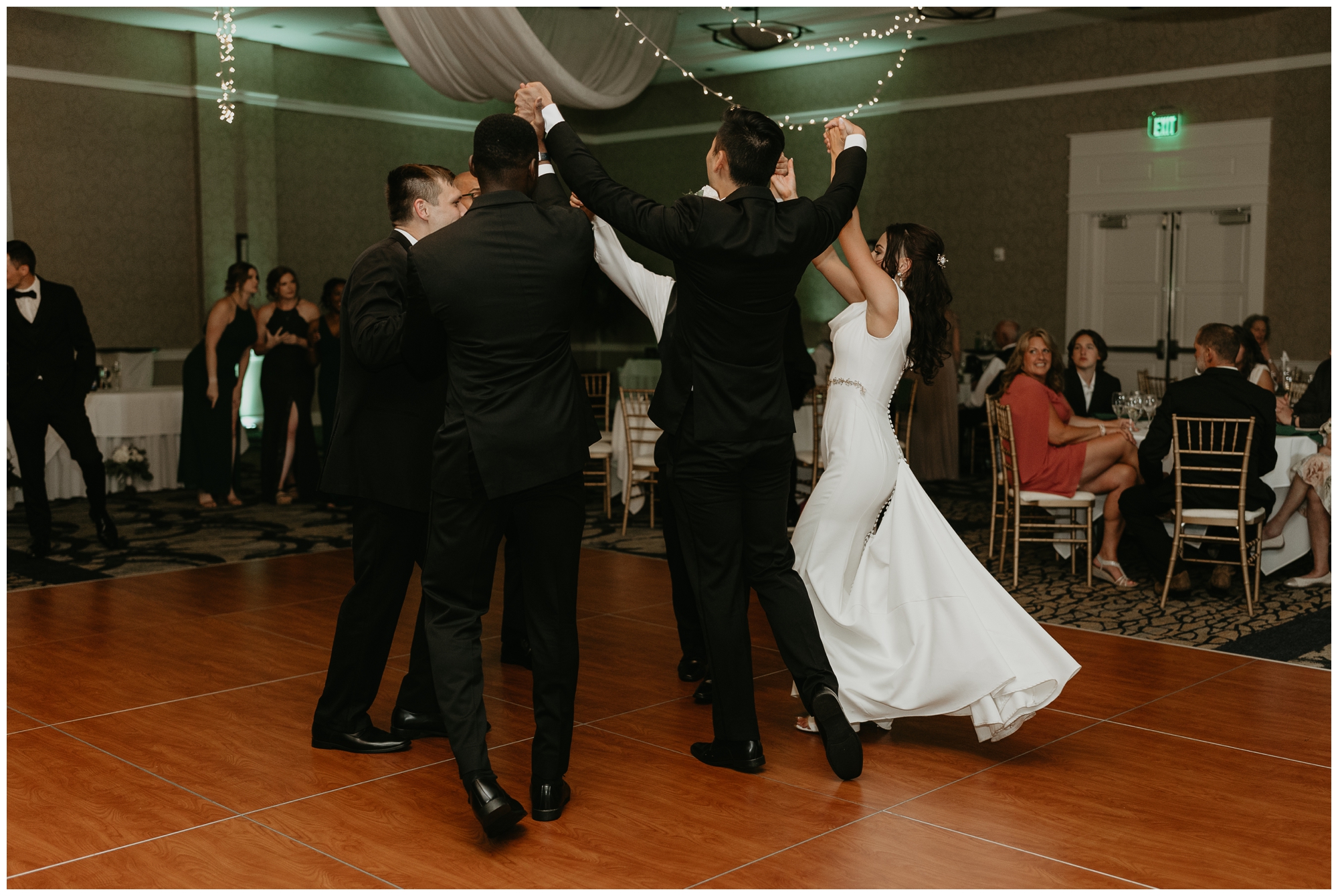 Lake Chautauqua Harbor Hotel wedding reception